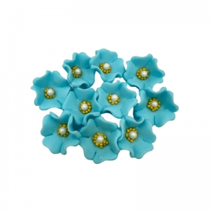 Cukrowe Kwiaty - Malwa błękitna - 10szt