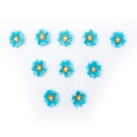 Cukrowe Kwiaty - Malwa błękitna - 10szt