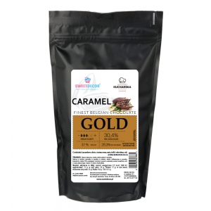 Czekolada karmelowa Gold 30,4% - 500g