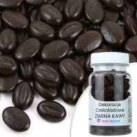 Dekoracja czekoladowa - Ziarna kawy 70g