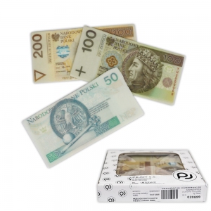 Dekoracje cukiernicze - Banknoty pln - 10szt