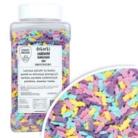 Dekoracje cukrowe Cukierki kolorowe mix 600g