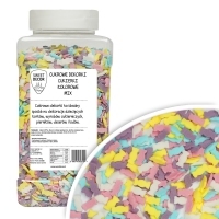 Dekoracje cukrowe Cukierki kolorowe mix 600g
