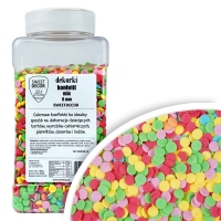 Dekoracje cukrowe KONFETTI MIX 600g