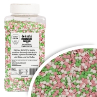 Dekoracje cukrowe Kwiatuszki mini - Mix 600g