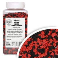 Dekoracje cukrowe mickey mouse  Czarna & Czerwona 600g