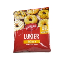 DELECTA lukier żółty 80g