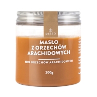 Deseo - Masło z orzechów Arachidowych (100%) - 200g