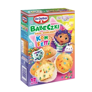 Dr Oetker - Babeczki Gabi Konfetti 12 szt. 300g