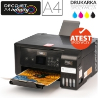 Drukarka spożywcza A4 Decojet Infinity (30642) + TUSZE GRATIS
