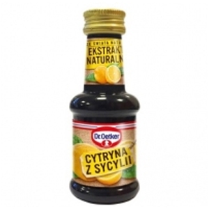 Ekstrakt naturalny Dr. Oetker- cytryna z Sycylii -30 ml