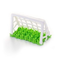 Figurka cukrowa - Bramka piłkarska z murawą