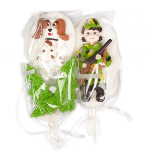 Figurka cukrowa - Łowca 2D