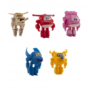 Figurki 3D - super wings - Zestaw Mini - 5 szt