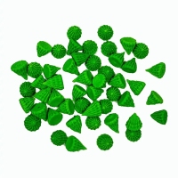 Figurki Cukrowe - Bezowe Mikro Choinki - Zielone