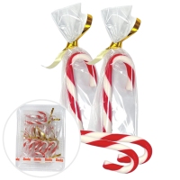 Figurki Cukrowe - Cukrowe laski Bożonarodzeniowe 25szt