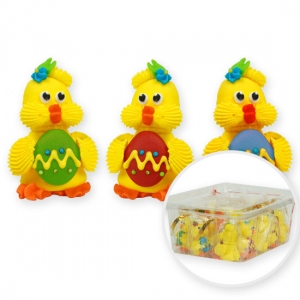 Figurki Cukrowe - Wielkanocne Kurczę - zestaw 18szt