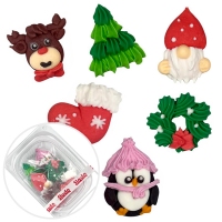 Figurki Cukrowe - Zestaw "Ozdoby Choinkowe nr 3"