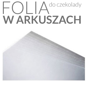 Folia do czekolady (gitarowa) w arkuszach 30x40cm 10szt