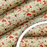 Folia transferowa do czekolady 30x40cm 81366A