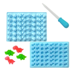 Foremka silikonowa  + Pipeta - Dinozaury
