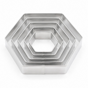 Foremki do wykrywania geometryczne 5 szt