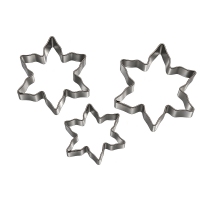 Foremki metalowe Śnieżynka 3szt