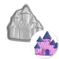 Forma aluminiowa do ciasta - ZAMEK 26x30cm