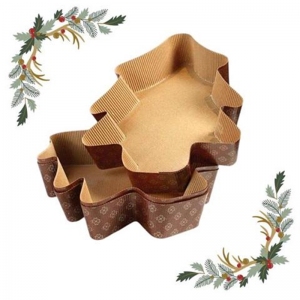 Forma papierowa do pieczenia - Świąteczna Choinka 5szt