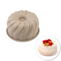 Forma silikonowa babka falista 12,1cm h7,1cm