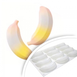 Forma silikonowa - BANAN 12szt