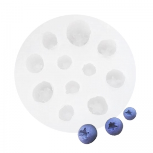 Forma silikonowa - Borówki 11szt