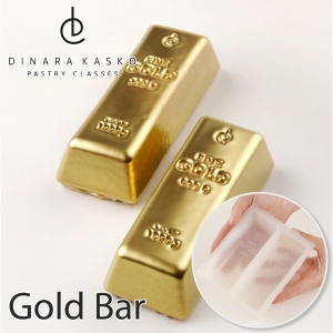 Forma Silikonowa - Dinara Kasko - Gold Bar (sztabka złota)