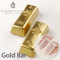 Forma Silikonowa - Dinara Kasko - Gold Bar (sztabka złota)