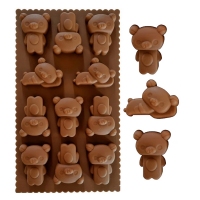 Forma silikonowa do czekoladek - Misie 11szt