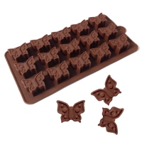 Forma silikonowa do czekoladek - motylki