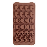 Forma silikonowa do czekoladek - Zwierzątka