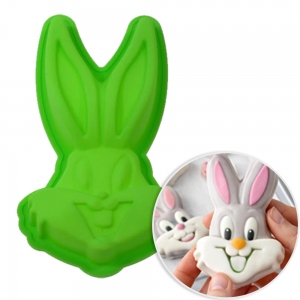 Forma silikonowa - Głowa królika 20cm x 15cm