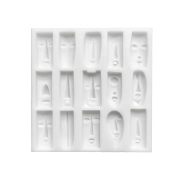 Forma silikonowa maski 15szt