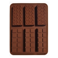 Forma silikonowa - mix tabliczek