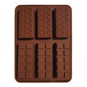 Forma silikonowa - mix tabliczek