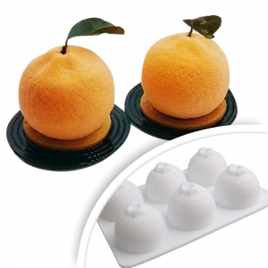 Forma silikonowa - Pomarańcza 6szt