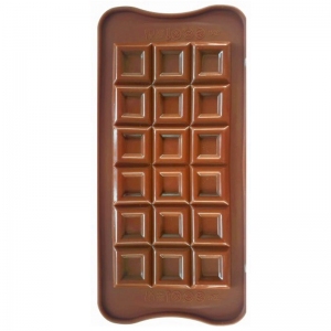 Forma silikonowa - tabliczka czekolady - Kostka