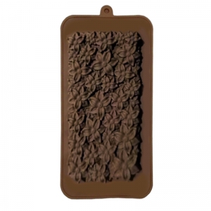 Forma silikonowa - tabliczka czekolady - Kwiaty Lilii