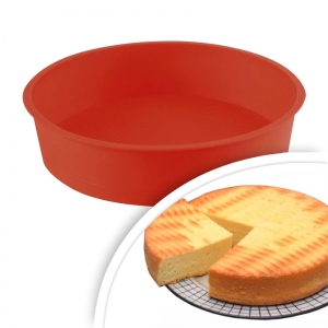 Forma silikonowa - tortownica okrągła - 22,5cm x 5,5cm