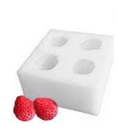 Forma silikonowa - Truskawki 4szt