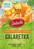 Galaretka - Delecta  - Mango-Pomarańcza-Ananas