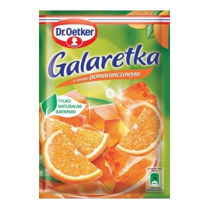 Galaretka - Dr. Oetker - Pomarańczowa