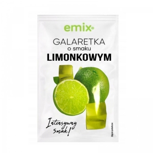 Galaretka Emix - Smak Limonkowy - 75g