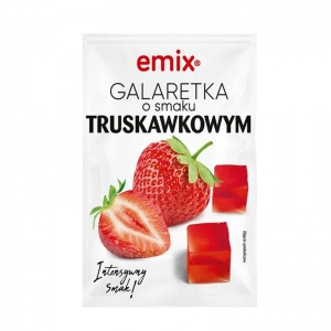 Galaretka Emix - Smak Truskawkowy - 75g